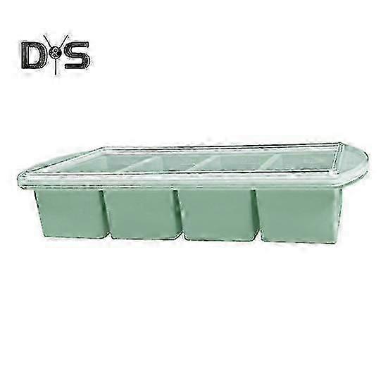 Silicone Soup Freezer Tray with Flexible Lid BPA-Free Leak-proof Versatile Freezing Molds for Soups Sauces And Complementary Food 2025