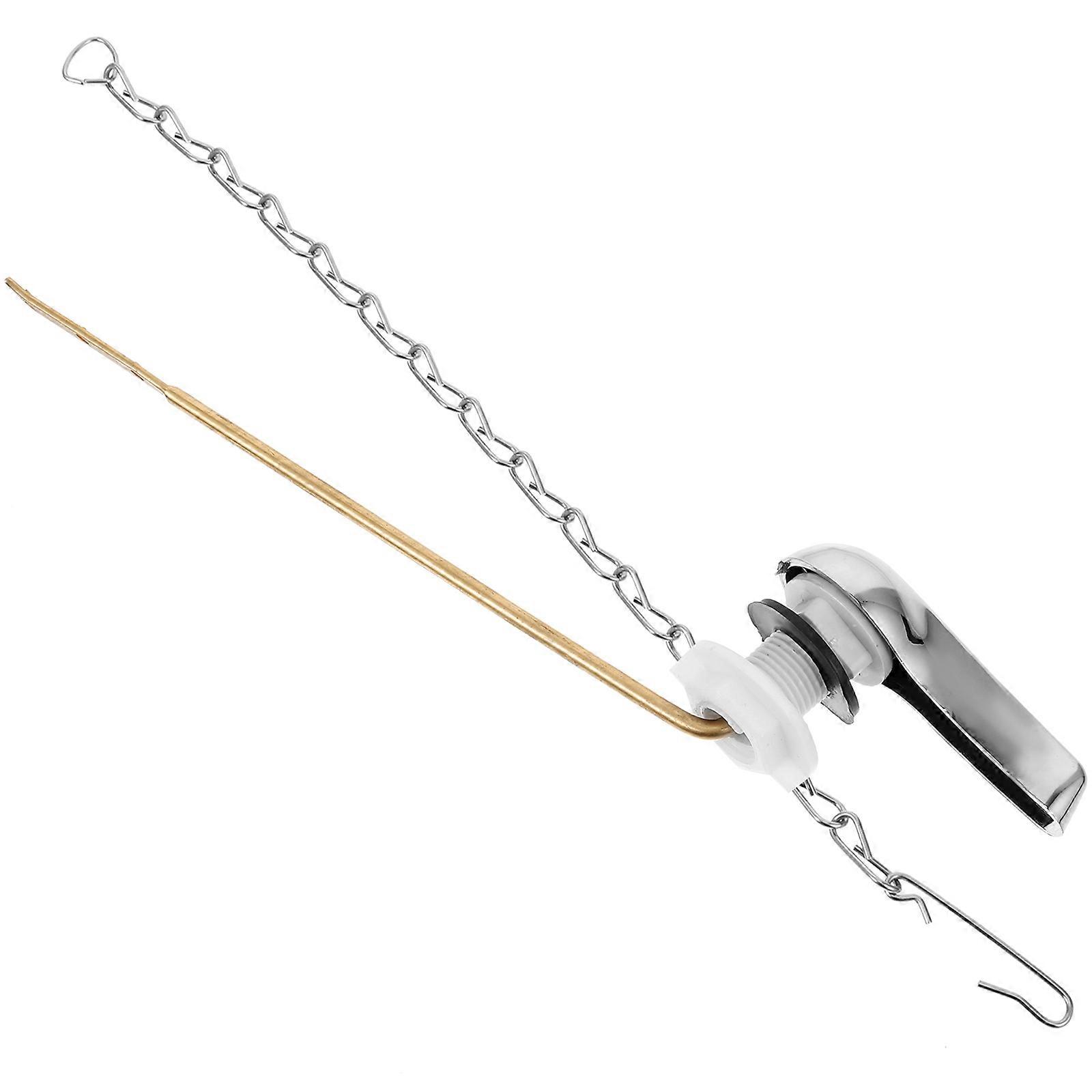 Universal Toilet Lever Handle For Bathroom Use 2 Sets Sleek And Elegant Design Easy Installation for Elderly