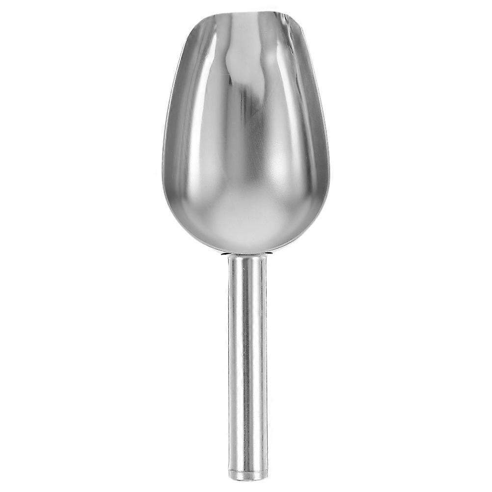 Reusable Ice Cube For Bars And Shops In Silver Suitable For Scooping Grains 4Pcs