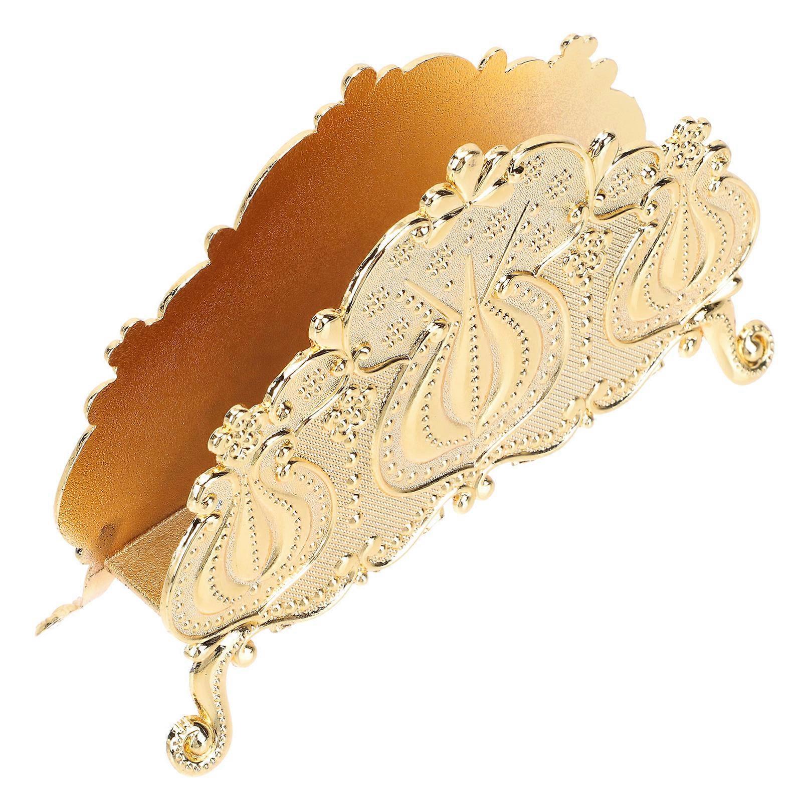 Rectangular Napkin Rack 2Pcs Zinc Alloy Kitchen Use Home Decor Stylish Design 5.2X3.7Inch