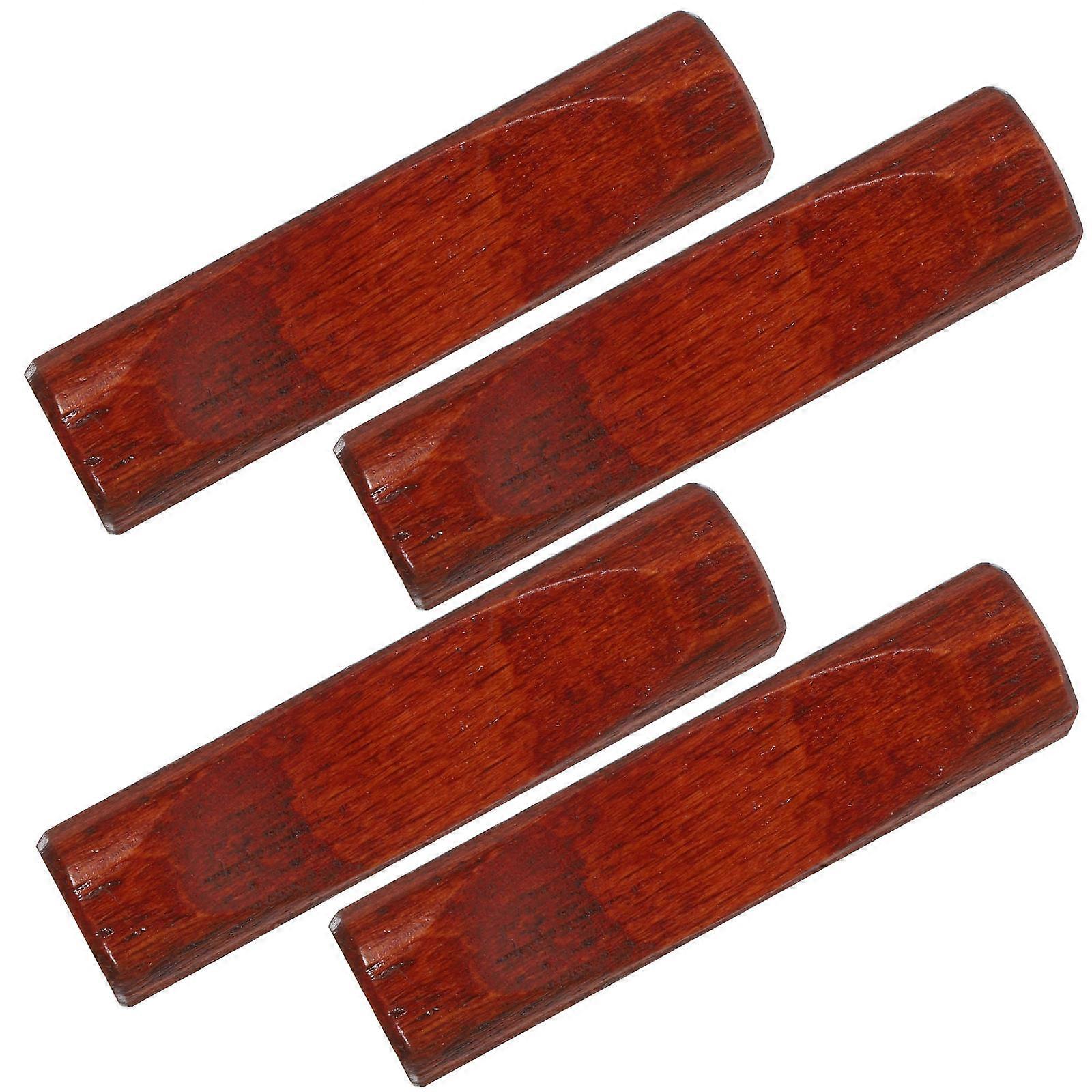 Wooden Chopstick Rest for Table Use Including 16Pcs Natural Wood Pieces