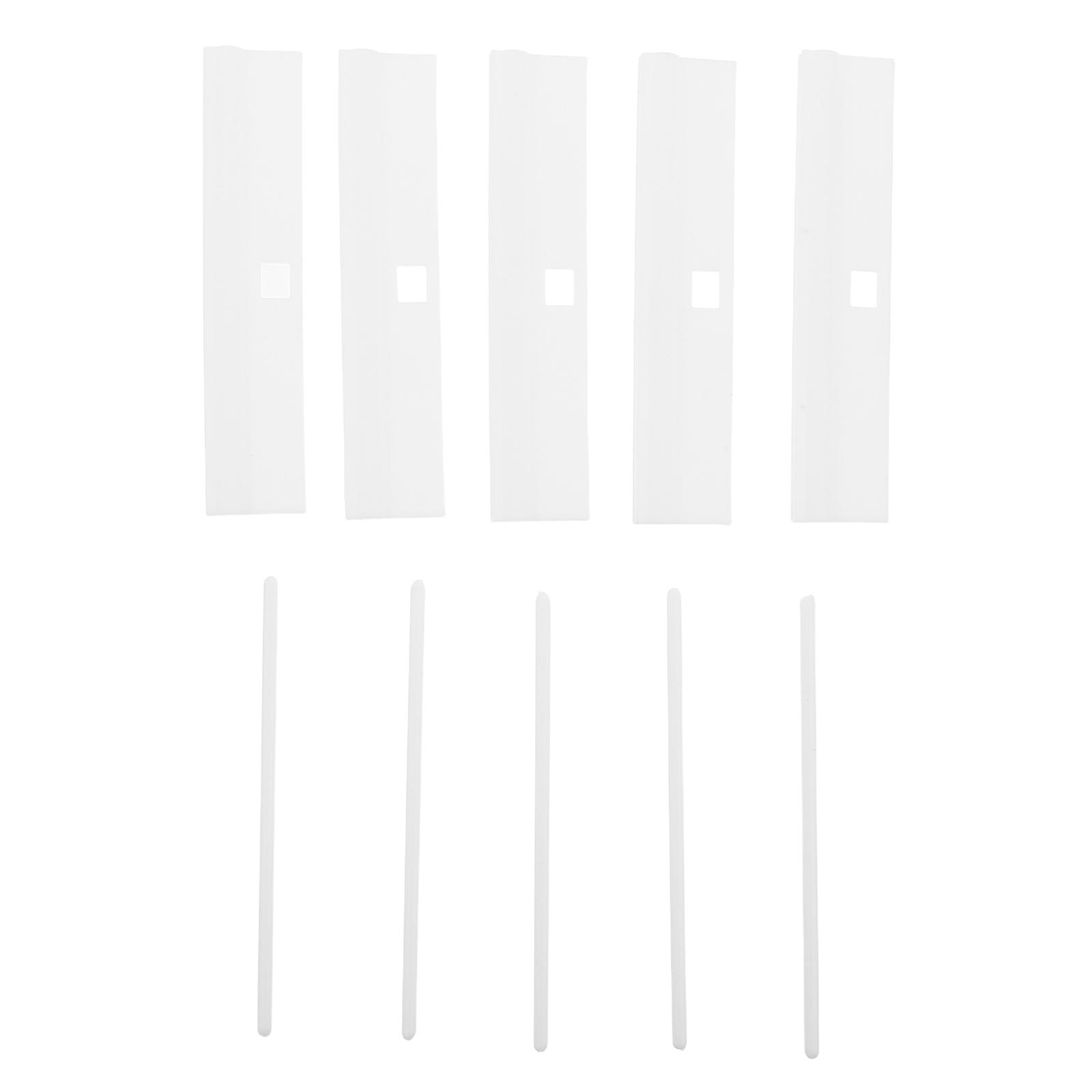 40Pcs Vertical Blind Replacement Slats for Home Repair PVC Accessories Set