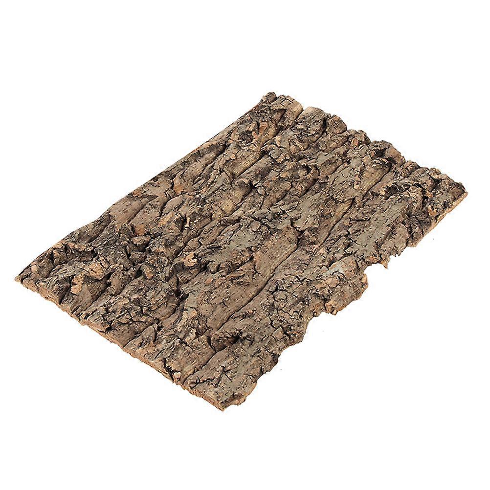 Natural Tree Bark Reptile Bark Decor for Climbing 4Pcs Terrarium Platform