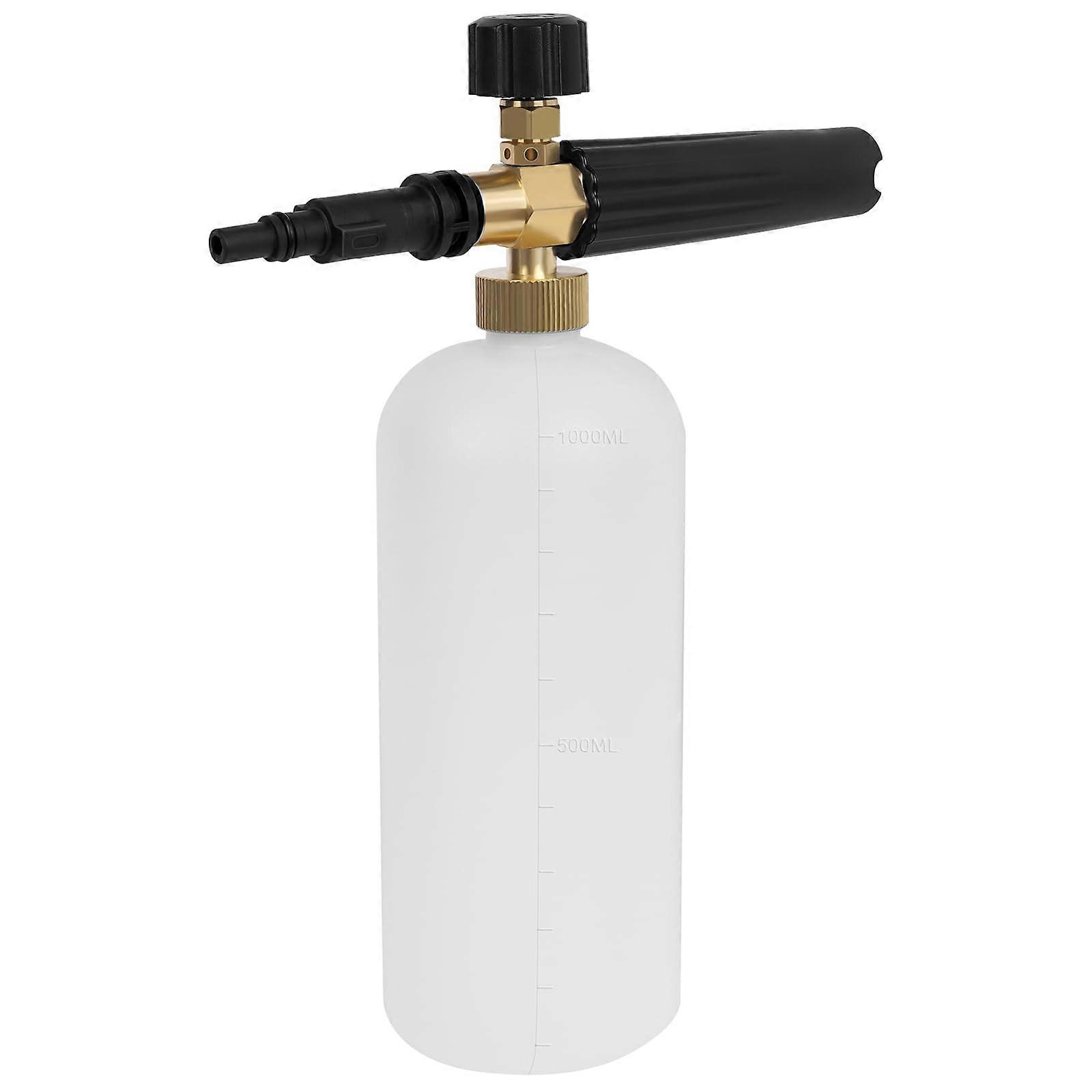 Snow Foam Cannon Compatible With Bosch Aquatak 120/130/135/125 AQT Foam Lance Jet Foamer Adjustable 1L Soap Dispenser