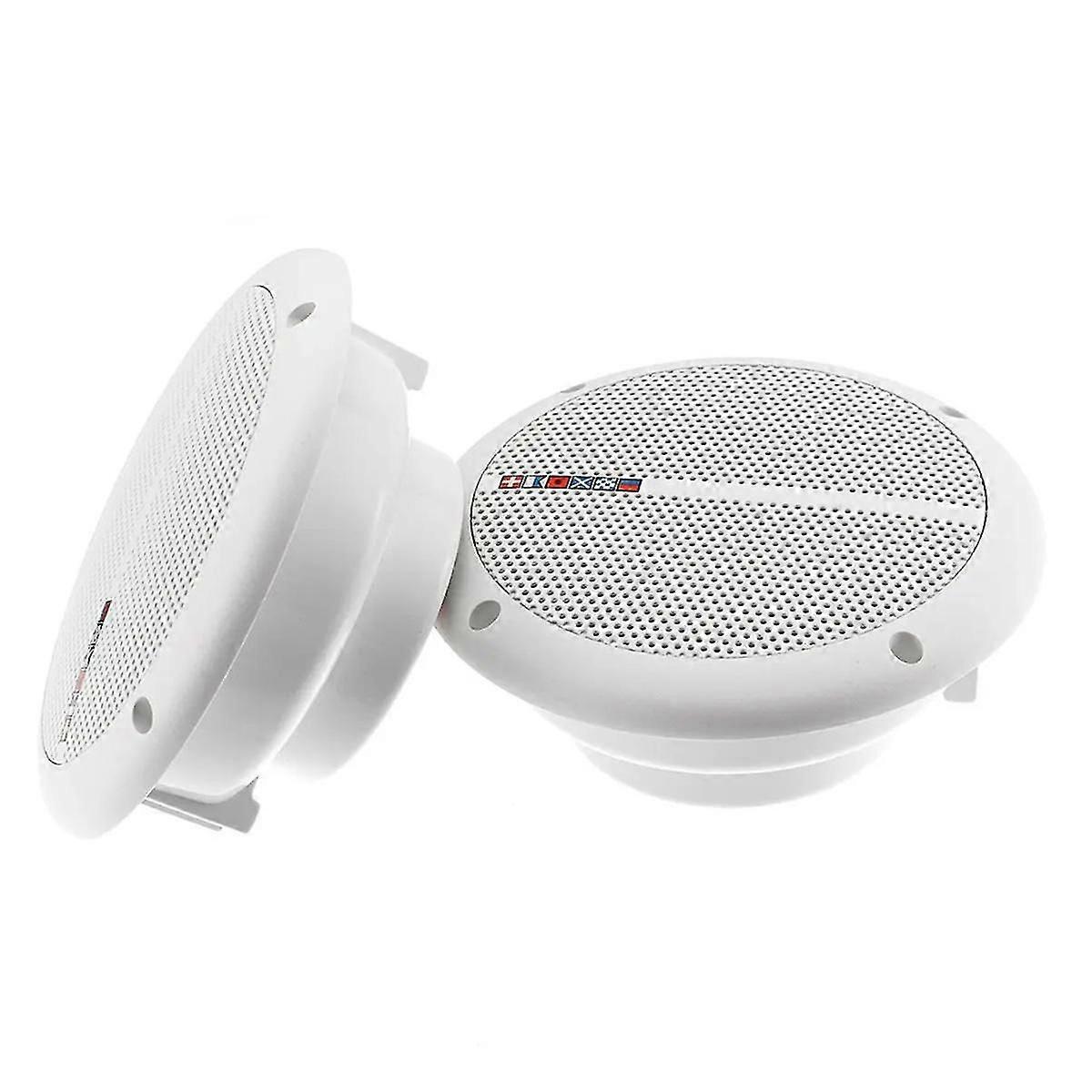 600 רמקולים חיצוניים עמידים למים דו-כיווניים לתקרה 60W ביתיים לחדר אמבטיה לרכב סירה יאכטה בית תדר מלא