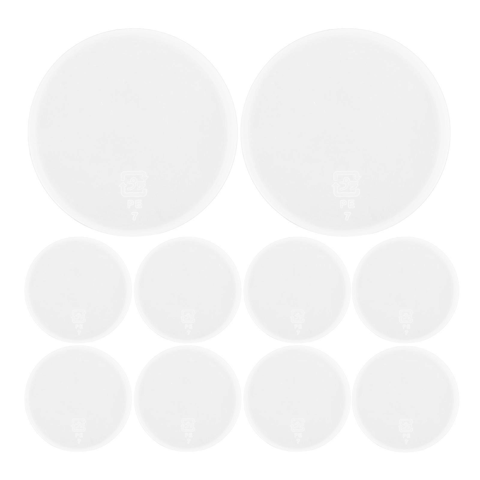 Yogurt Jar Lids with Straw Hole for Convenient Drinking 50Pcs