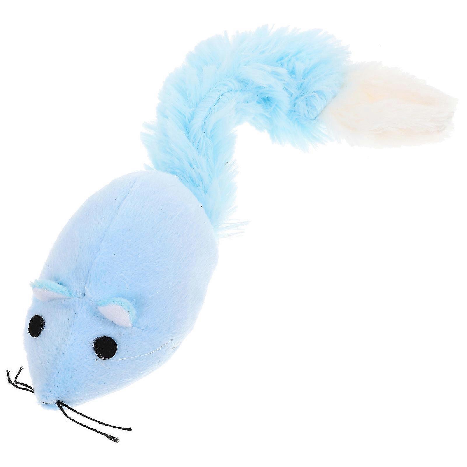 Cat Toys for Indoor Cats 5Pcs Interactive Plush Mouse Toy Kitten Play Set