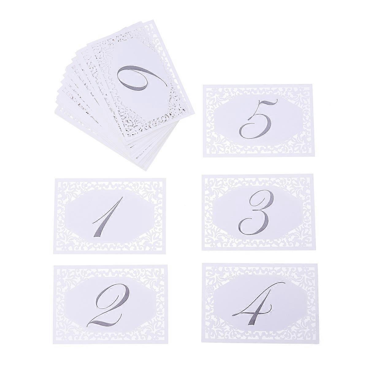 Table Name Paper Place Name Card for Wedding Party 50Pcs