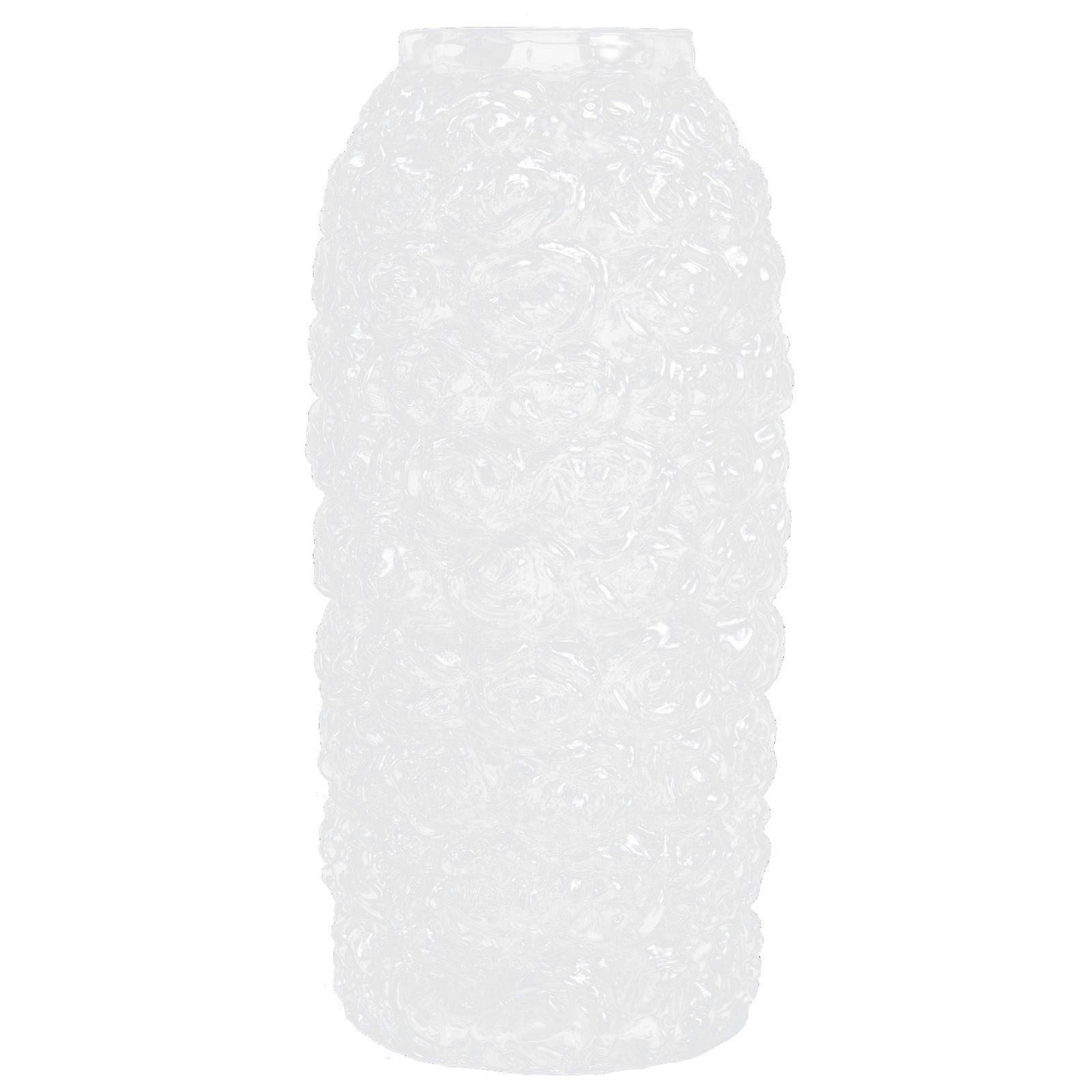 Modern Clear Glass Vase For Indoor Decoration Desktop Use 22X10X10CM 1Pack