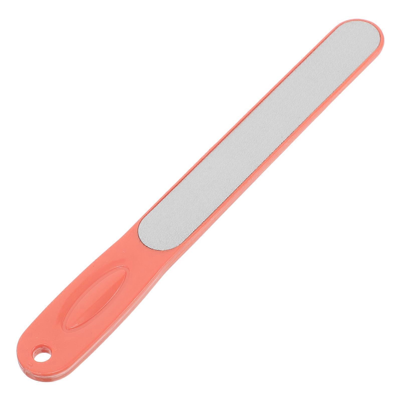 Fingernail File Manicure Tool for Nail Grooming 5Pcs Orange Set