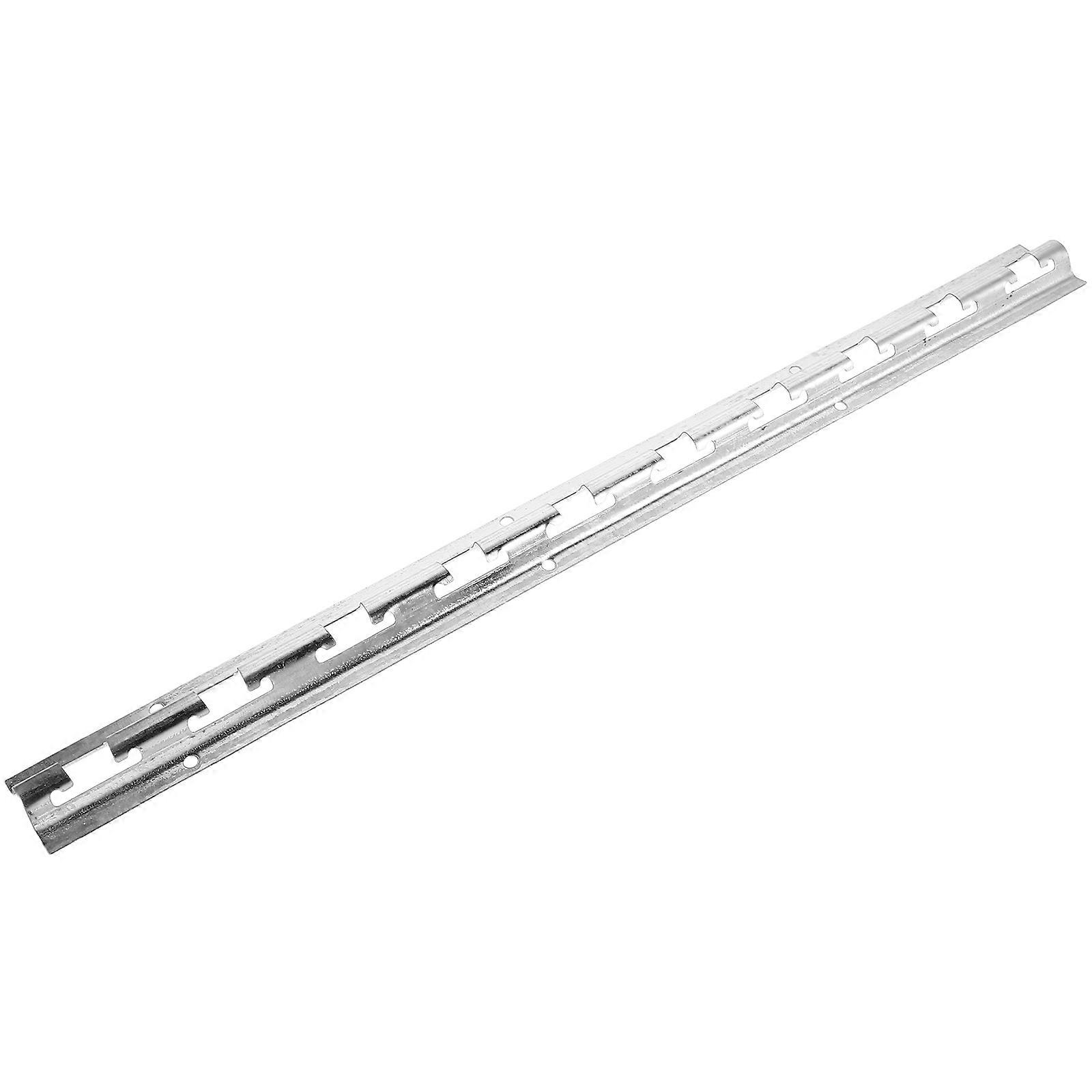 Curtain Installation Tool Strip Curtain Mounting Hardware for 2Pcs Silver Brackets