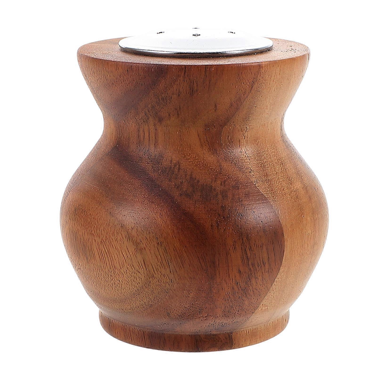 Wooden Pepper Bottle Salt Bottle for Kitchen Use 4Pcs Set