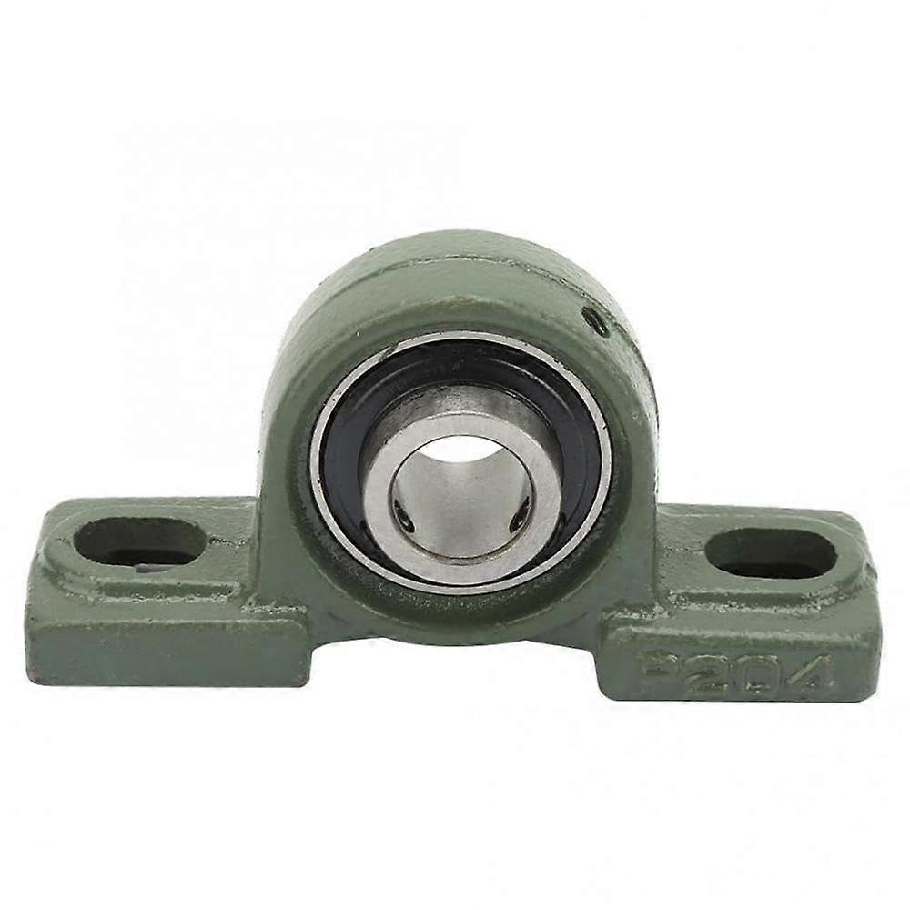 Pillow Block Bearing UCP201, 2 Pcs Metal Block, Speed Ball Bearing, Low Noise, LoadResistant Insert Bearing