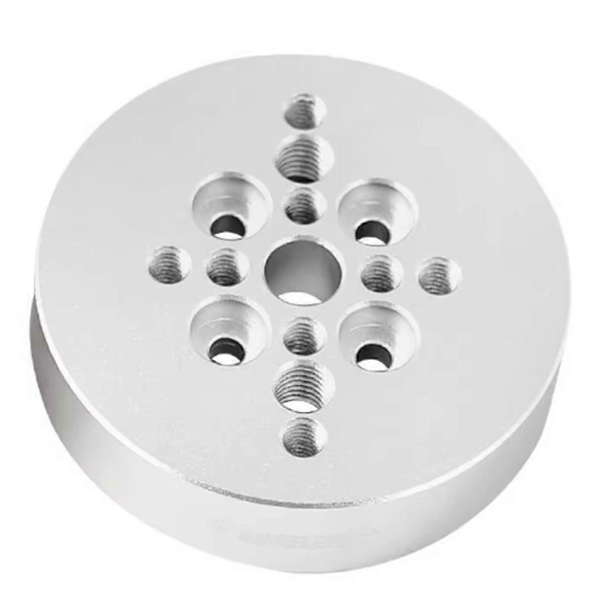 Astronomical Telescope Adapter for AZGTI Adapter Plate Silver