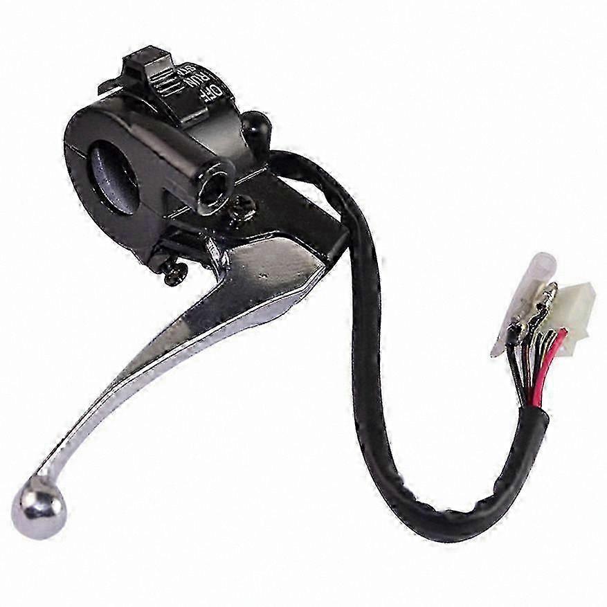 Throttle Housing with Start Kill Switch and Brake Lever for PW50 Motorcycles