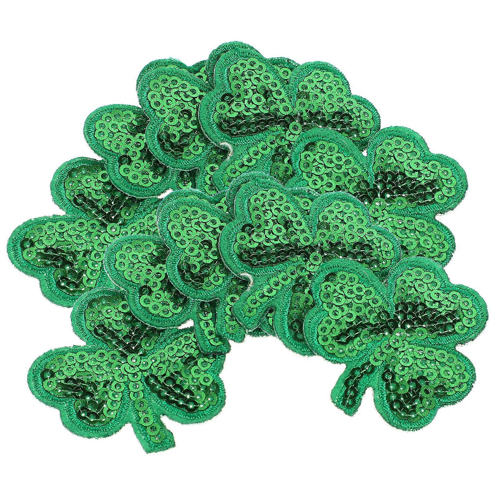 DIY Patch St Patricks Day Clothes Patches for Decoration 4Sets