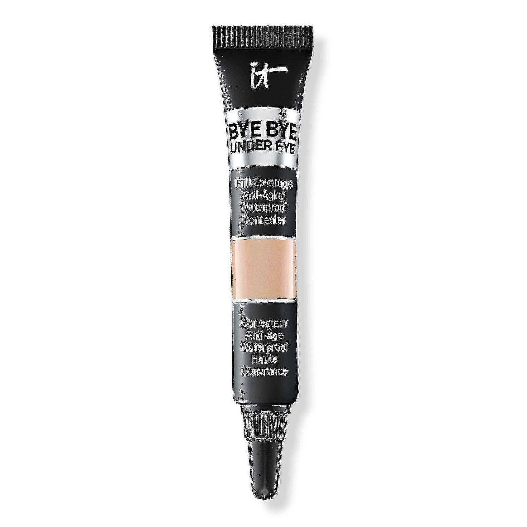 It Cosmetics Travel Size Bye Bye Under Eye Full Coverage Anti-aging Waterproof Concealer, 20.0 Medium Natural, 0.11 Oz