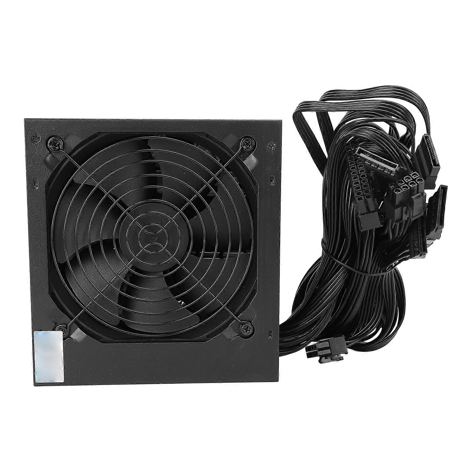 500W ATX Power Supply with Temperature Control, Multiple Guards & Dual Core Support