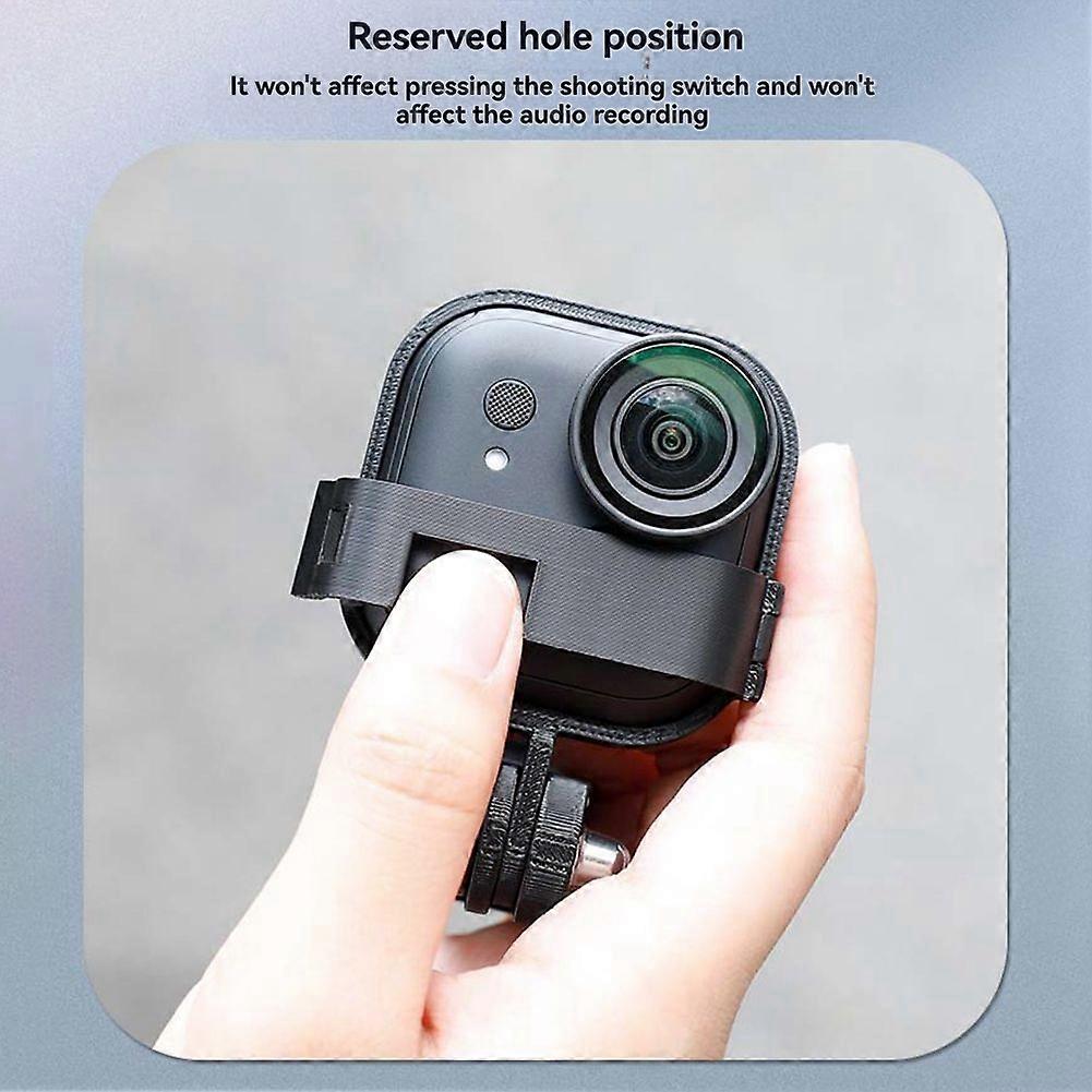 For Insta360 GO Ultra Magnetic Expansion Adjustable Rope Bracket Concealable Quick Release Bracket Accessories