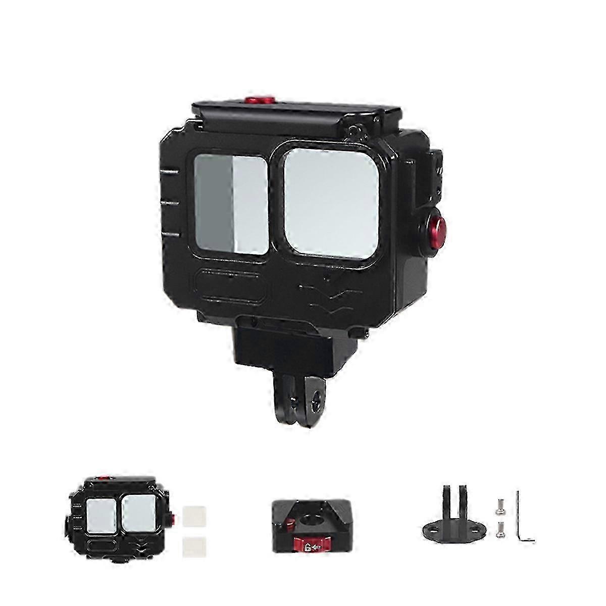 Waterproof Case for GoPro 12/11/10 Action Camera: Protective Frame Case for Deep Diving