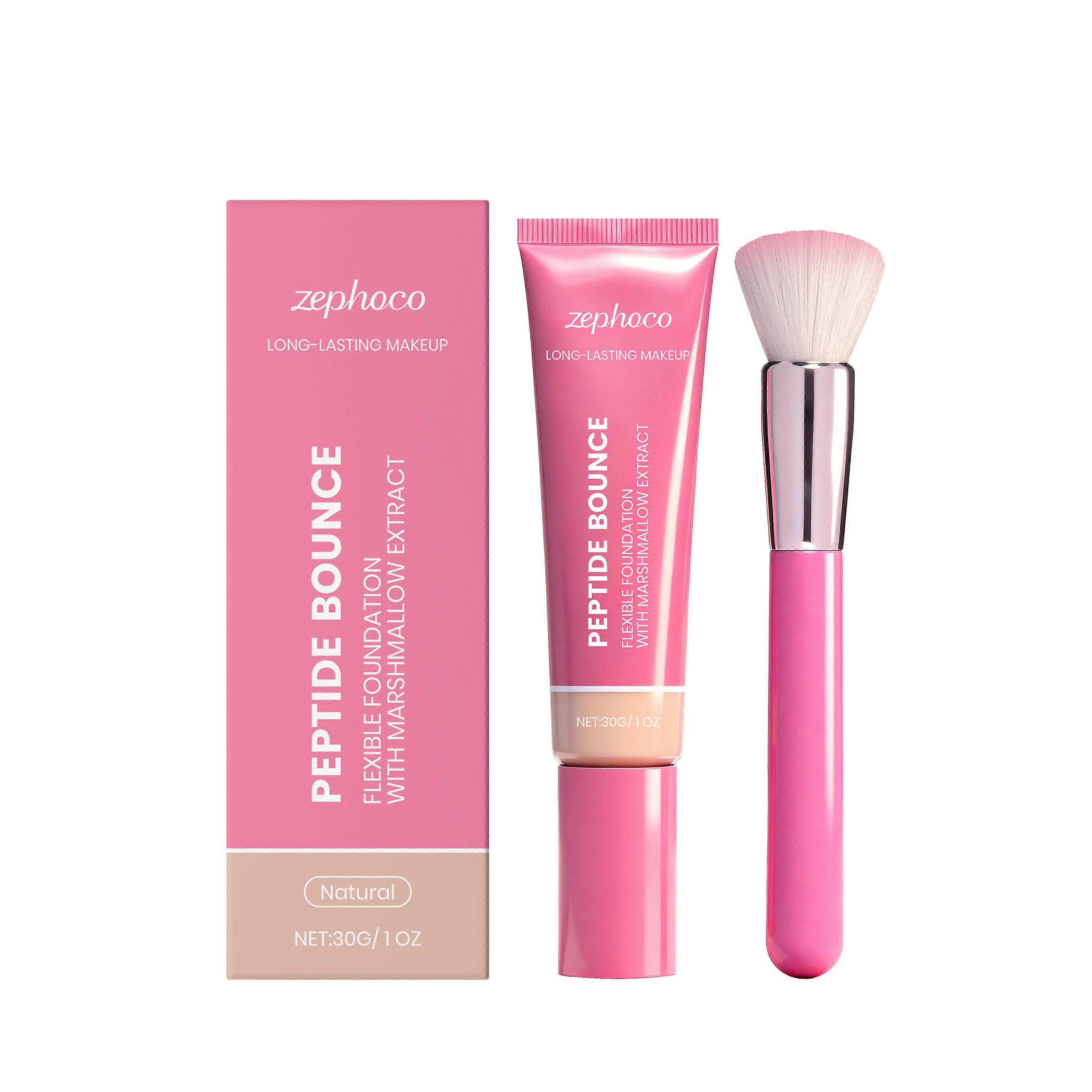 Zephoco Natural Color Light And Long-Lasting Foundation Is A Light, Moisturizing, Brightening, Skin-Nourishing, Matte And Clear Base Makeup