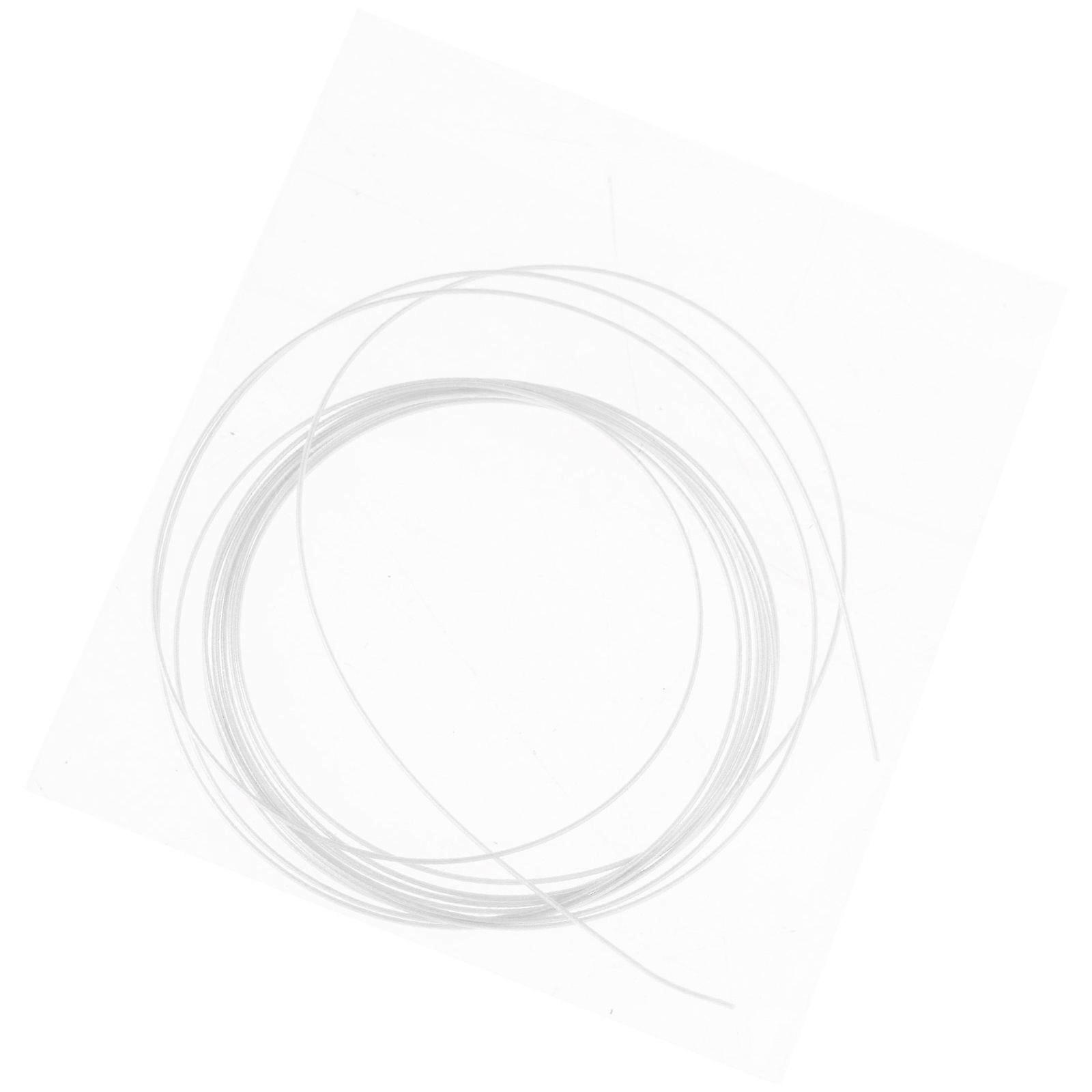 Bracelets String 0.3mmX1meter Beading Thread For Bracelets Crafting Wear Resistant Beading Wire For Jewelry Making  White