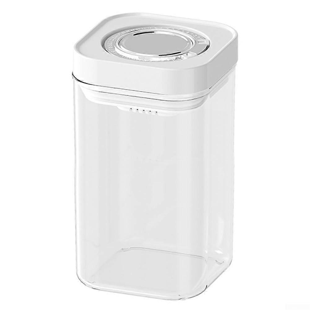 Sealed Storage Jar 2300ml Airtight Container With Timer Lid Kitchen Organization BuiltIn Drying Box Stackable 1700ml
