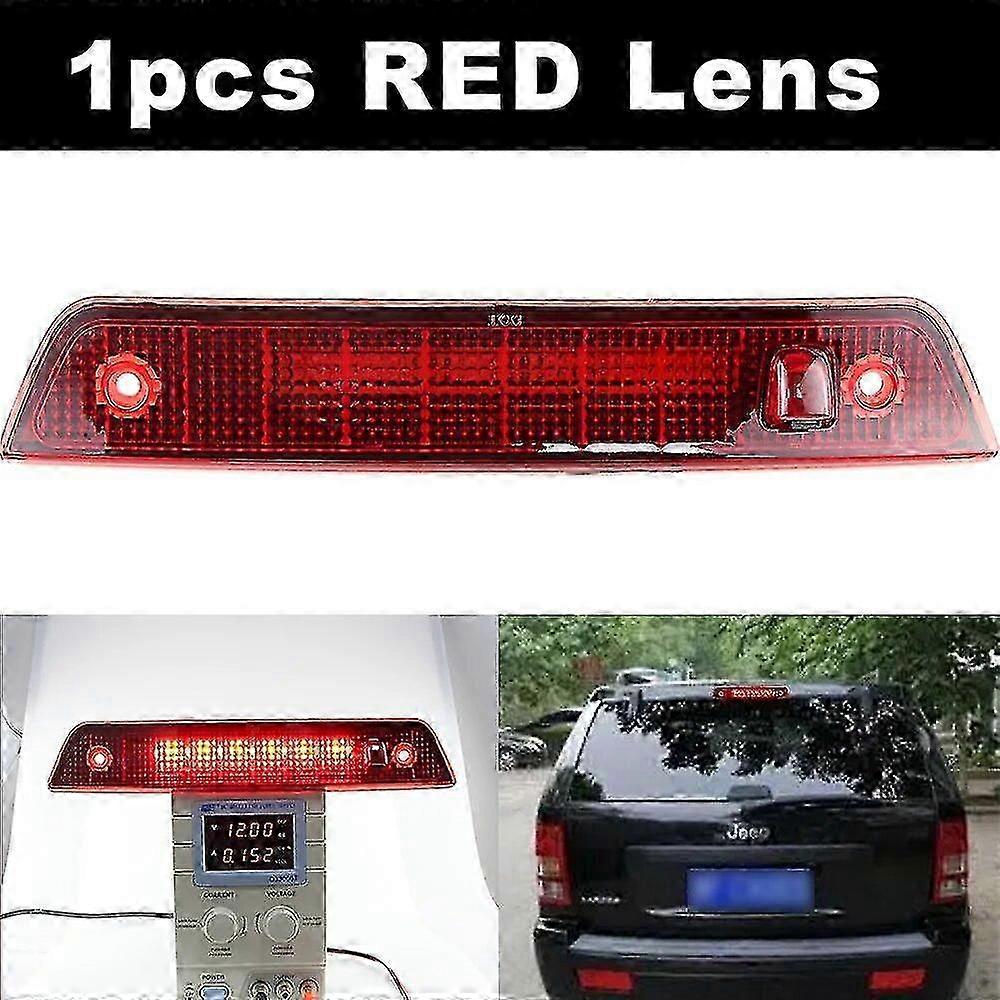 Car Led Third 3rd Brake Lights 12v High Mount Stop Warning Lamp For Jeep Grand Cherokee 2005 To 2010 Rear Parking Signal Light