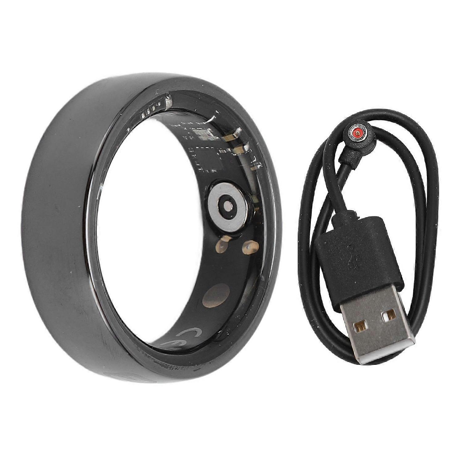 Smart Ring NFC 5ATM IP68 Resistente all'acqua Modalità multisport Contapassi Ceramica leggera Smart Ring