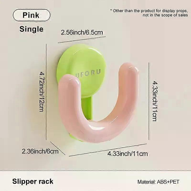 Dopamine Sucker Slipper Rack Bathroom Perforation-free Multi-scene Wall Drain Storage Rack