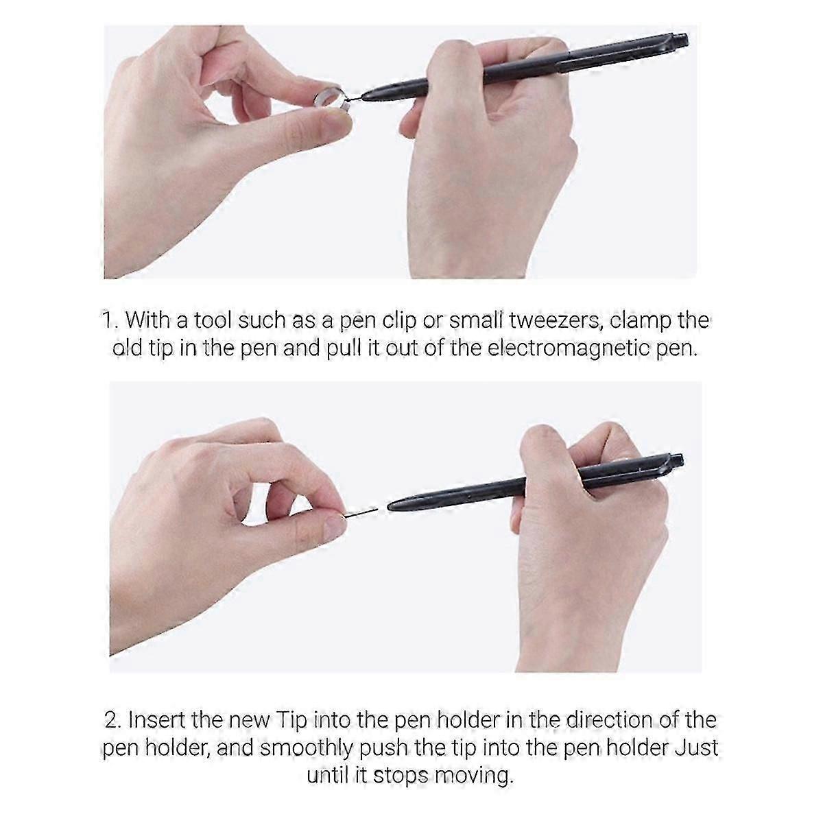 10PC Marker Pen Tips suitable for Remarkable 1/2 Stylus suitable for Pen2/Pen Plus