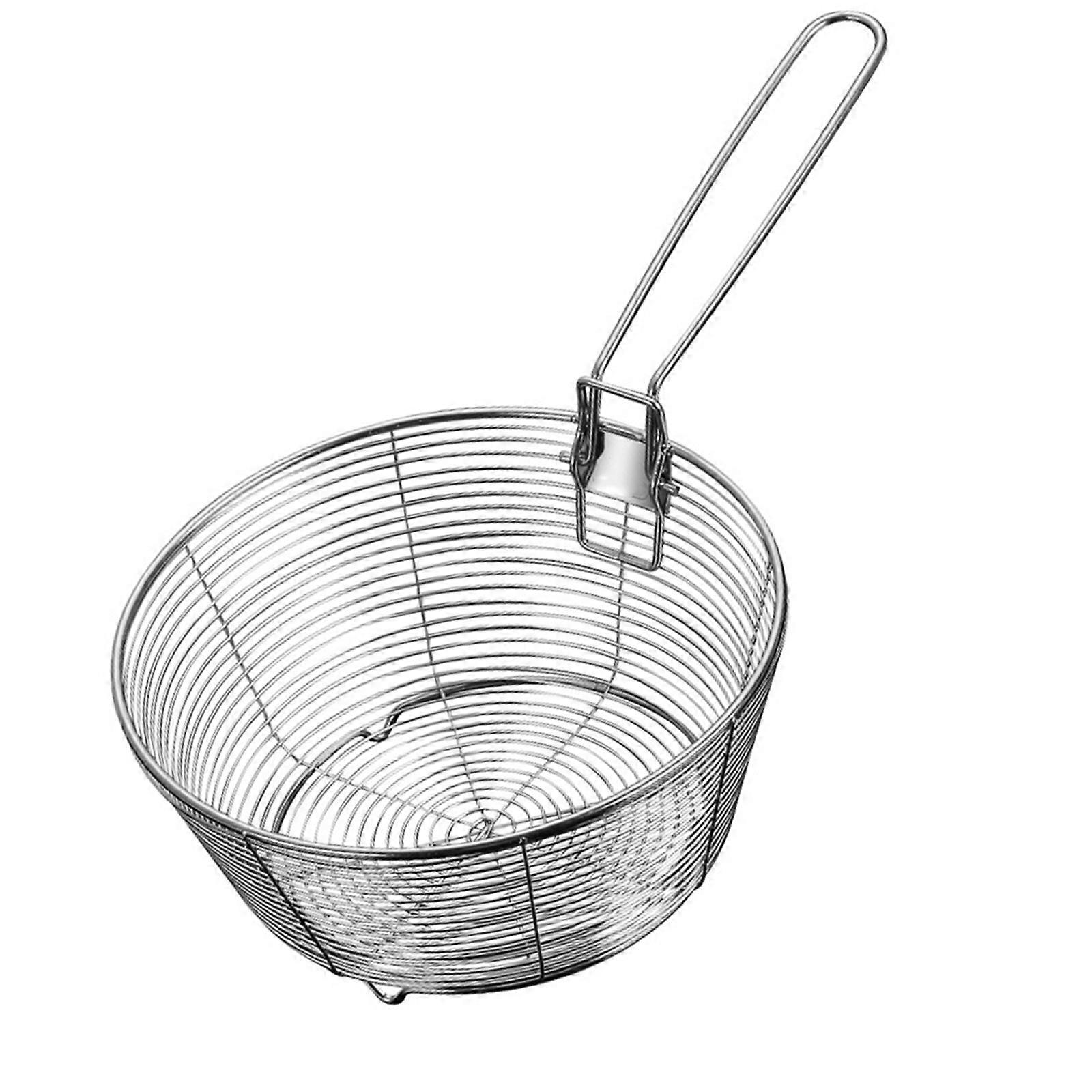 Mesh Colander For Frying Cooking Washing Vegetables And Draining  XL