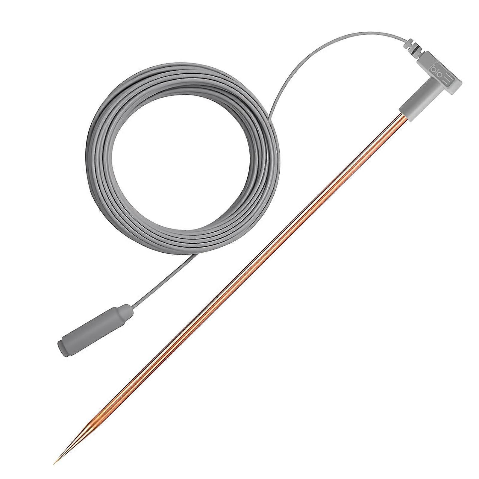 40ft Extended Grounding Cable Suitable for Earthing Mats Includes Quick Connection Designs Ground Rod for Studios Multicolor