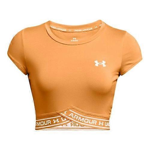 Under Armour Dames/Dames Logo Crossover Zoom Crop Top