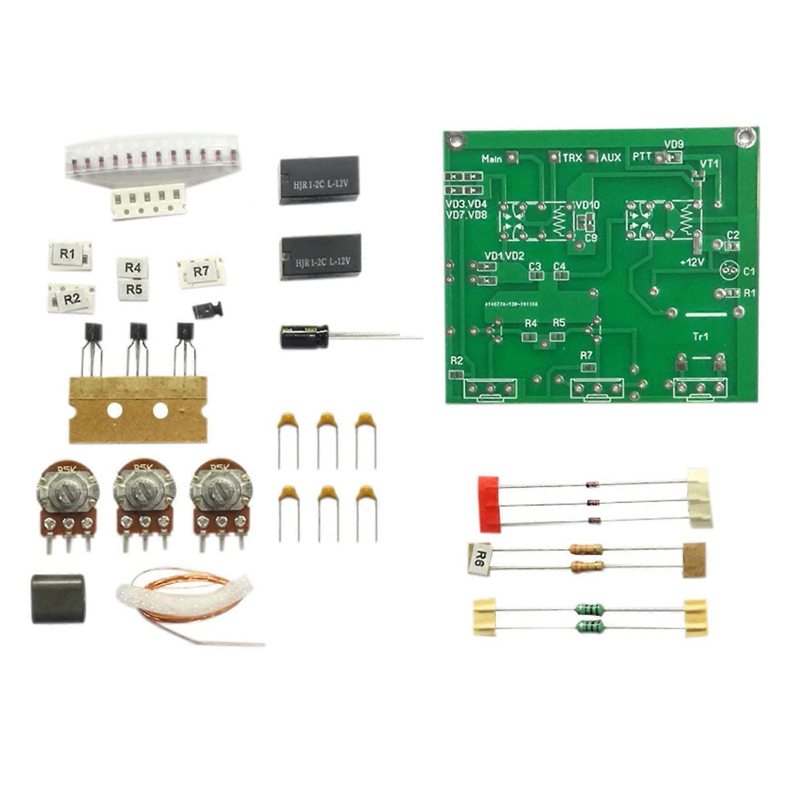 QRM Suppression Canceller X Kit for Signal Processing in Home or Outdoor Radio Antennae Signal Generator Tool Multicolor