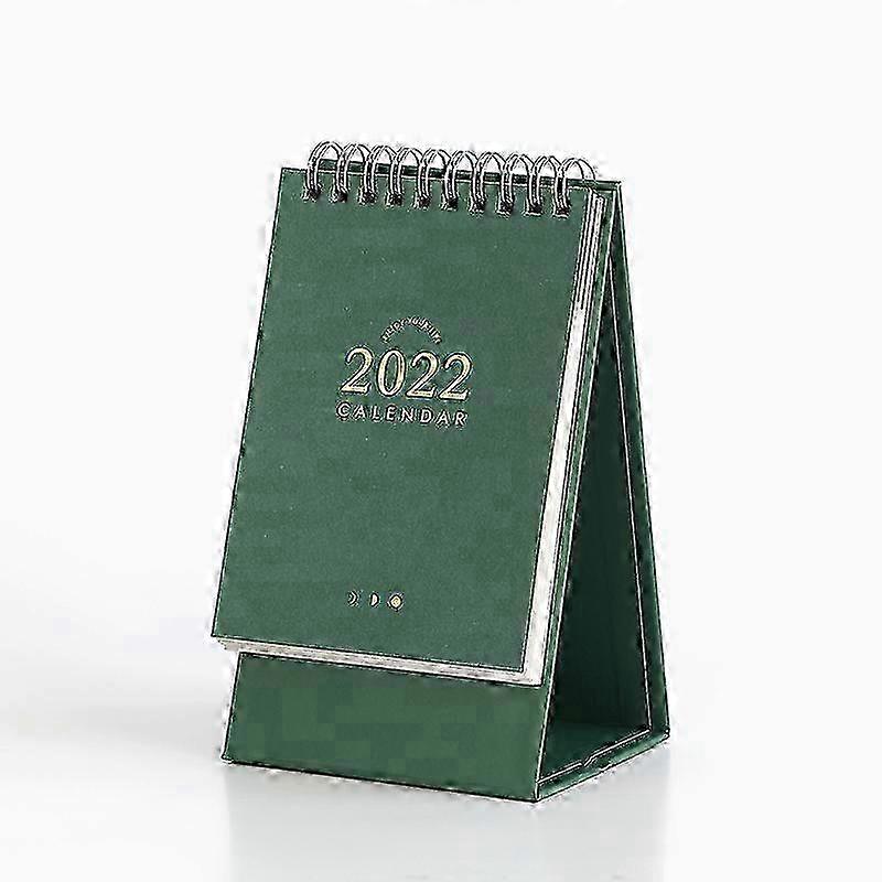 Mini Desk Calendar 2022 - Standing Flip Calendar Desk/Wall Calendar for Planning Organizing Daily Schedule