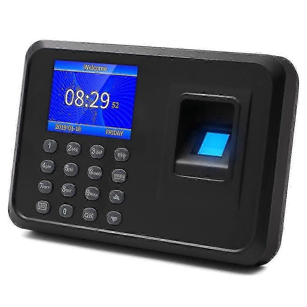 F01 Time And Attendance Machine Fingerprint Punch Card Machine
