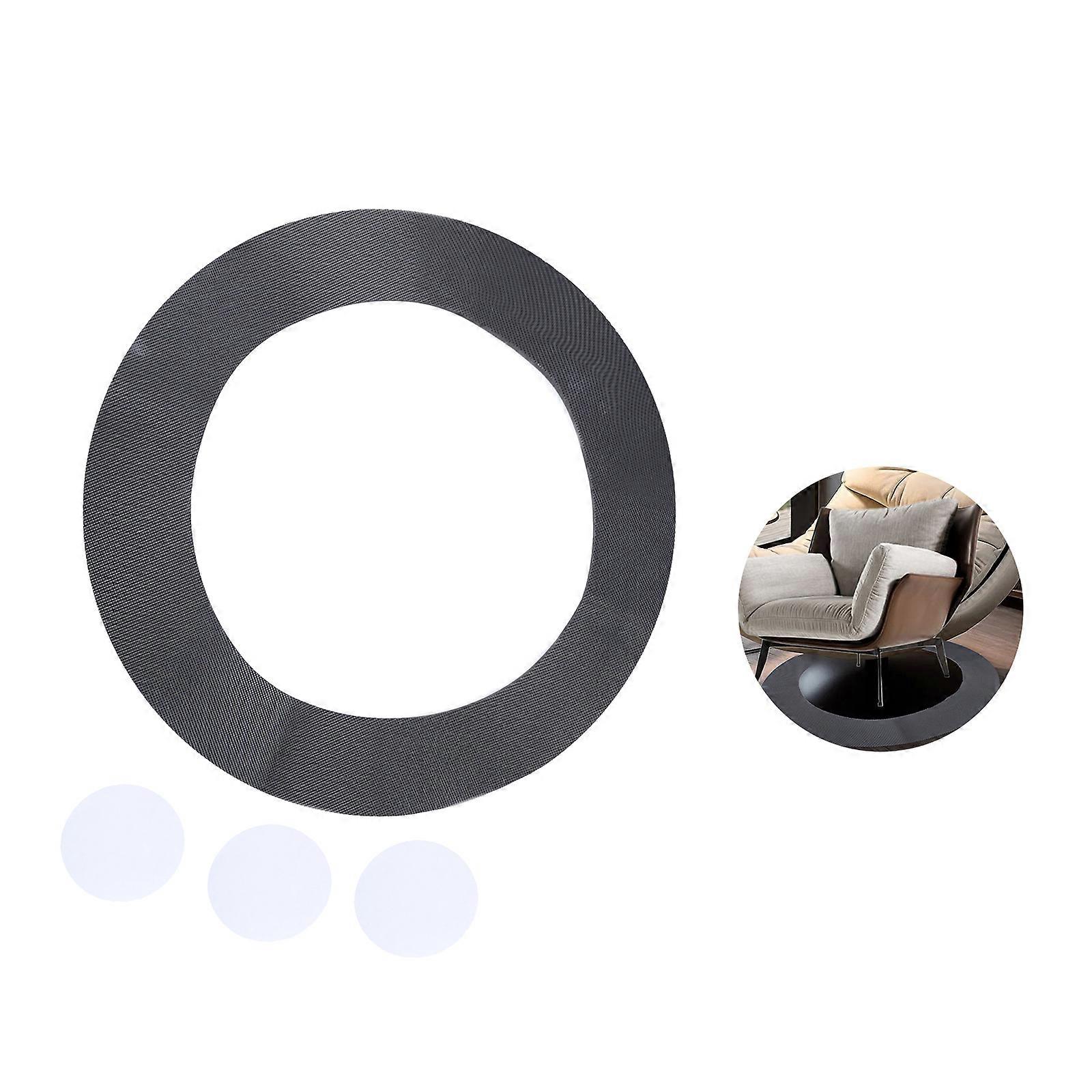 Round Non Slip Recliner Pad Swivels Chair Pad Grippers Floor Protectors Recliner Slide Stoppers to Prevent Sliding Multicolor
