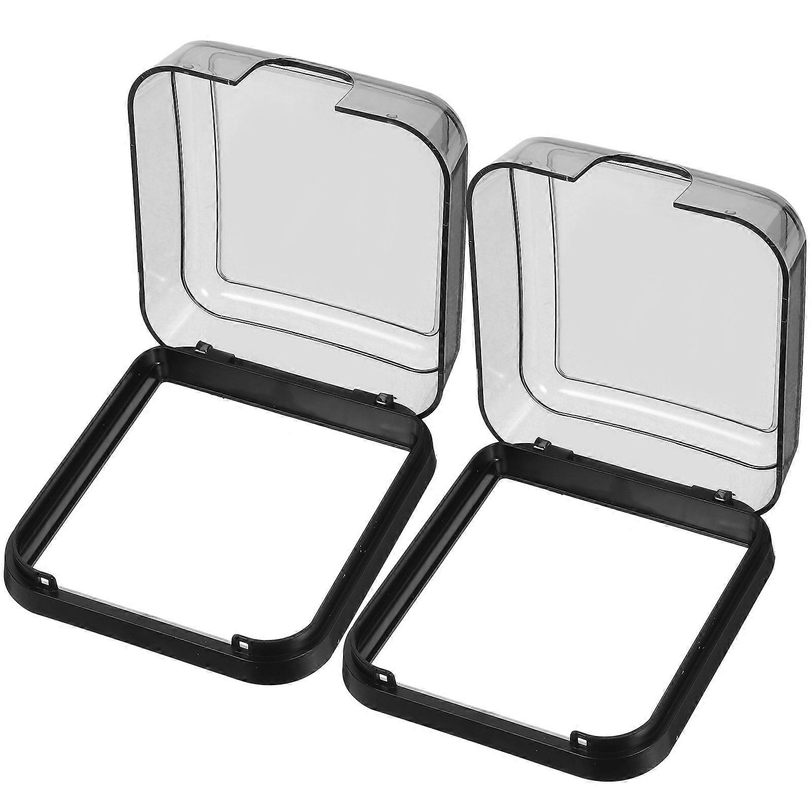 2Pcs Wall Socket Covers Outlet Protective Cover Bathroom Socket Case Cover Wall Socket Cover