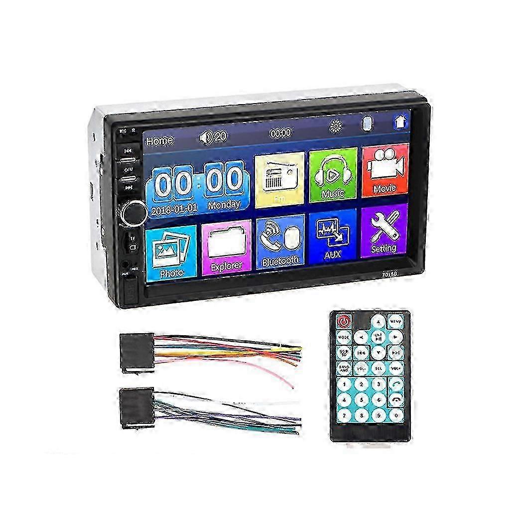 Car Multimedia Player 2din Audio Call Touchscreen Monitor Mp5 Fm Radio Receiver