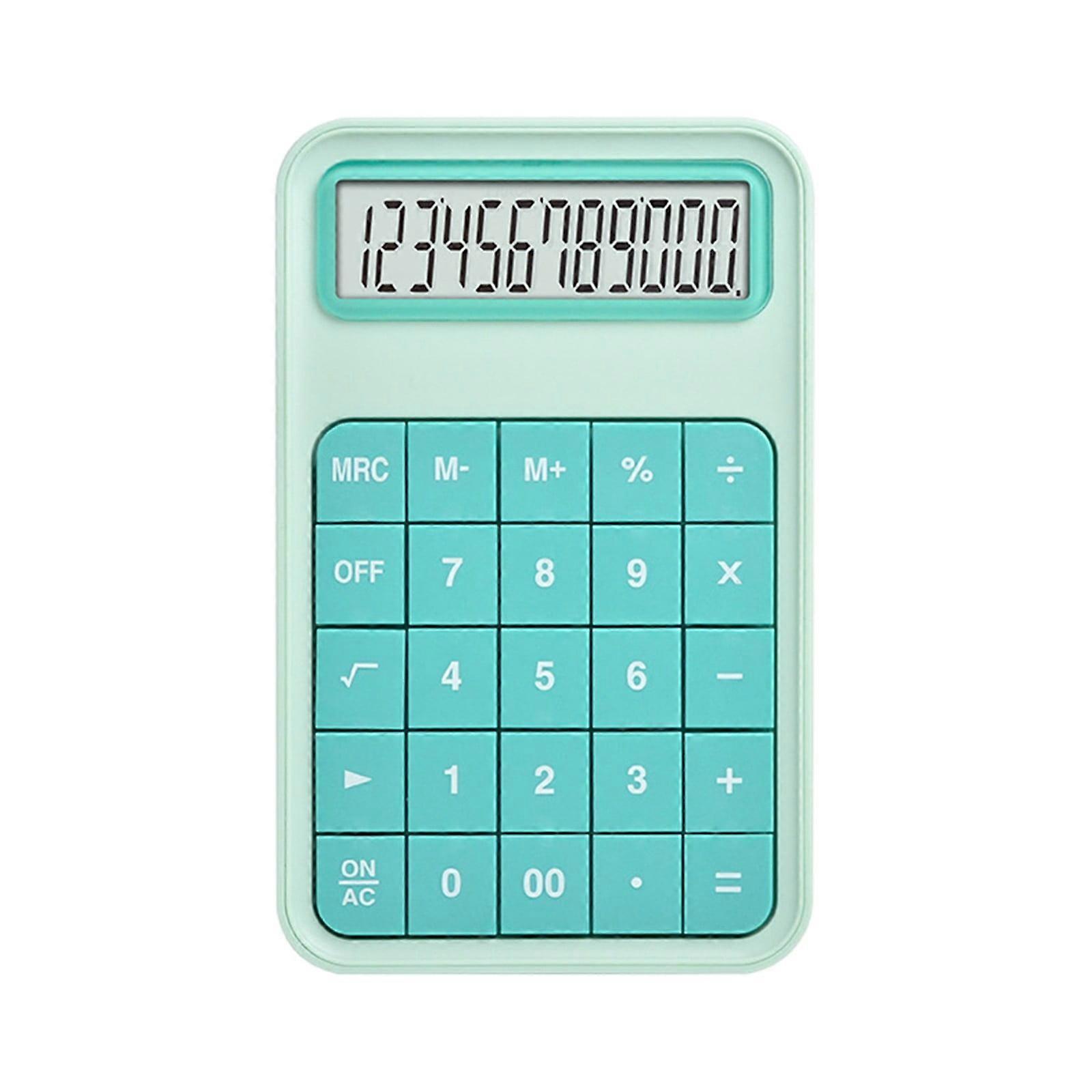 VALSEEL 12-Digit Desktop Calculator, Ultra-thin Screen, Clear Display, Compatible with Office, Student, Business, School Gift