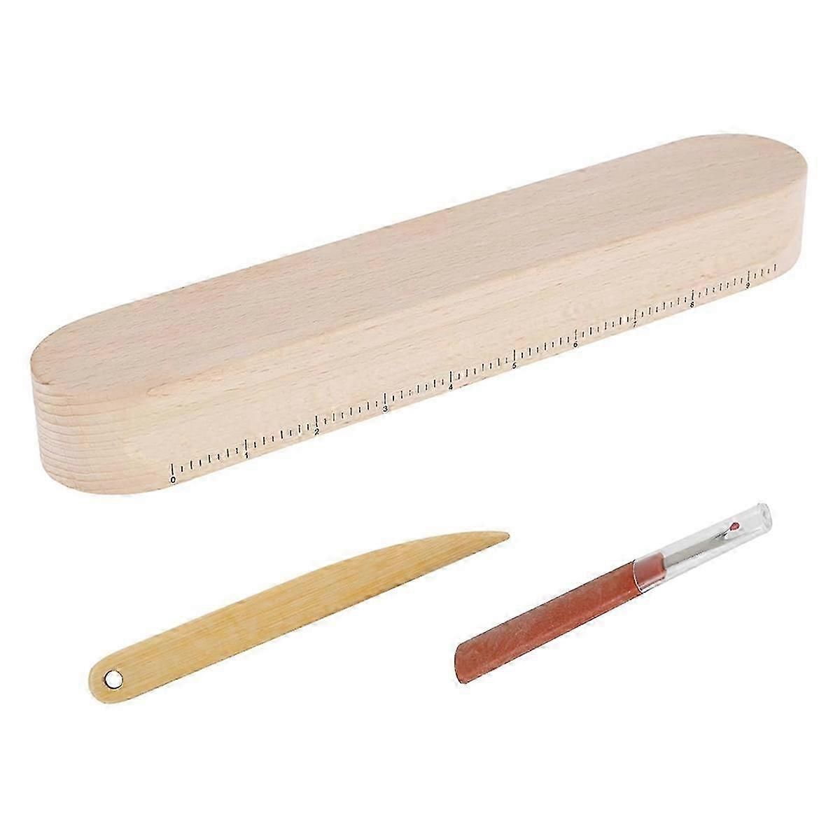 Tailors ,Sewing Tool with Point Tuner and Seam Opener, Smooth Sewing with Scale,for Quilting and Ironing hwy