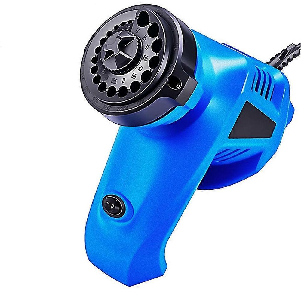 Drill Bit Sharpener Kit with Wrench, Screwdriver & Grinding Wheel for Bits 1/8"-15/32", Precision 130° Angle Sharpening US Plug