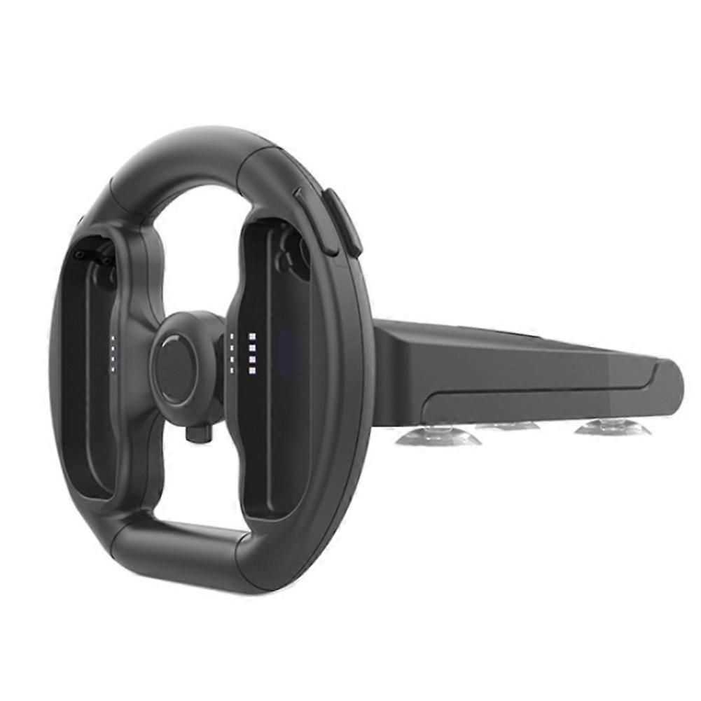 RealExperience for Switch Joy-Con Steering Wheel for Racing Game Nintendo Switch Steering Wheel Joy-Con ControllerHandle