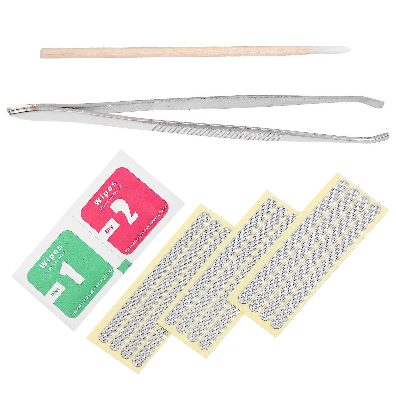 Assorted Color Tablet Speaker Protector Mesh Sticker for 2Sets