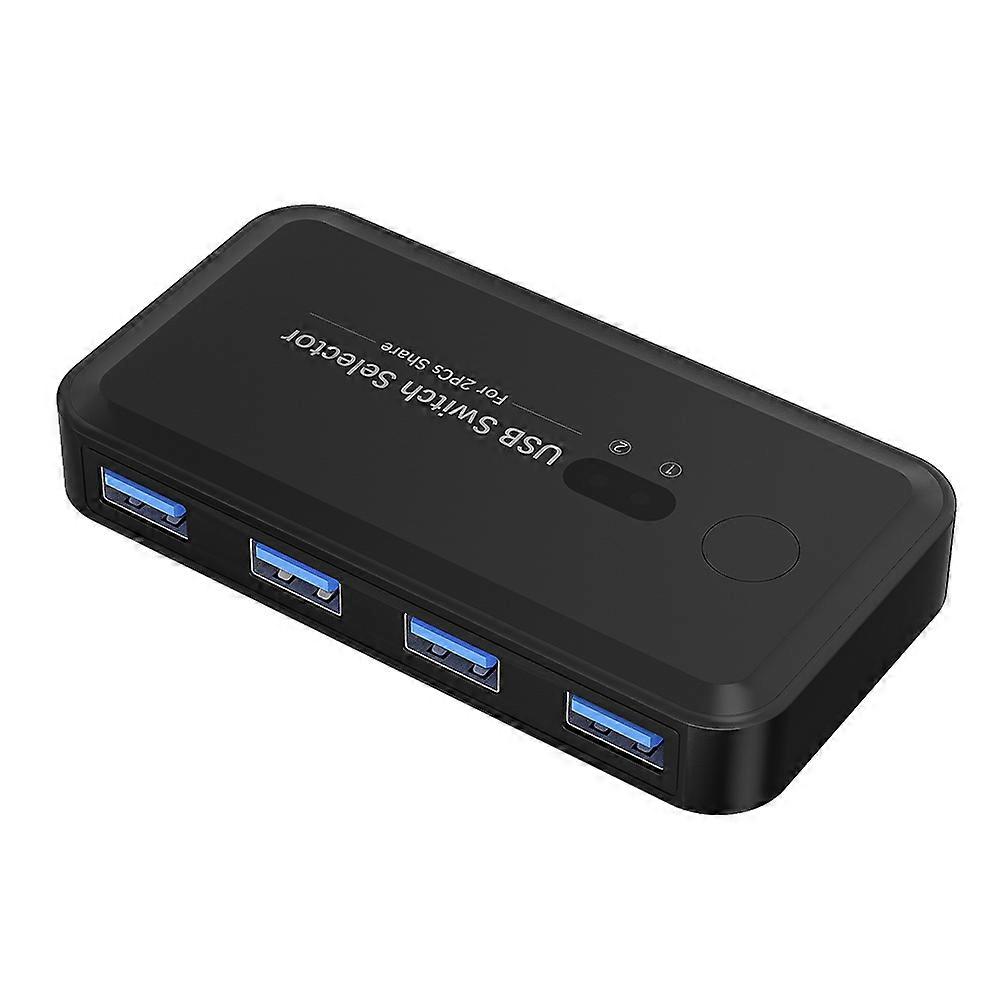 USB 3.0 KVM Switcher Selector KVM Hub Docking Station 2 Computer Share Printer Keyboard Laptop PC Desktop Accessories