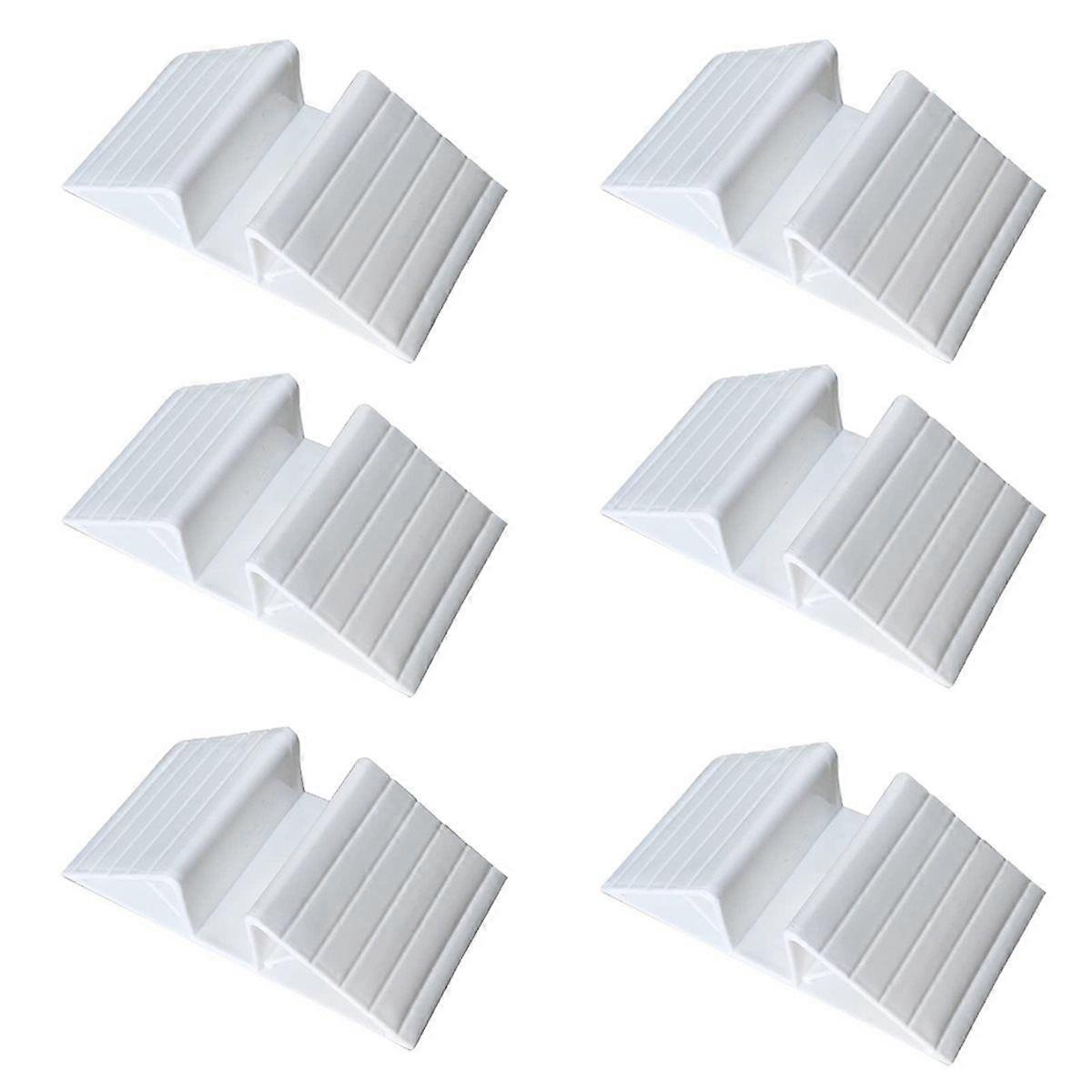 Gate Fence Support Feet Plastic Triangular Isolation Fence Reinforcement Accessories Freestanding Do