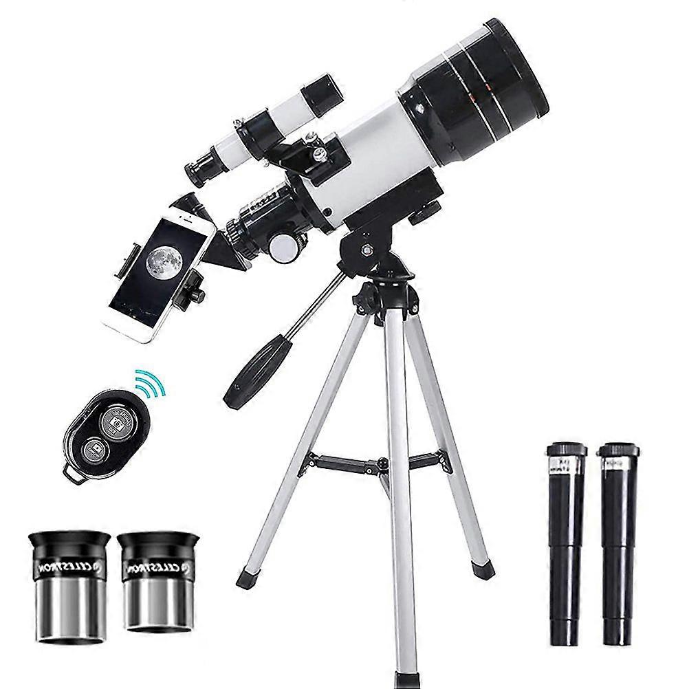 Astronomy Telescopes for Kids Adults Professional Astronomical Refracting Telescope with Tripod and Wireless Remote