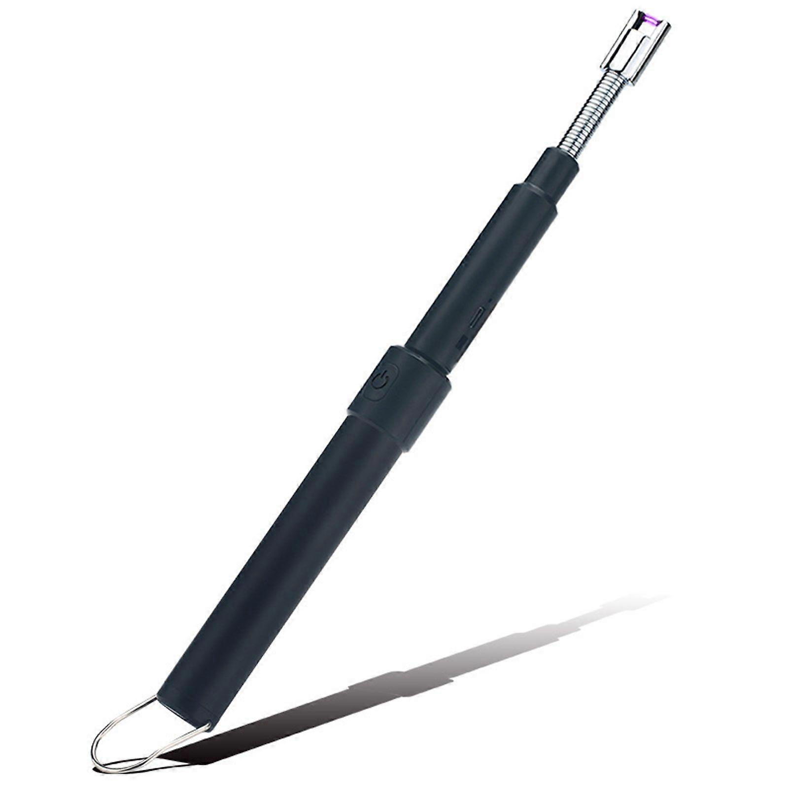 Telescopic USB rechargeable arc lighter for candles Windproof Arc Candle lighting device