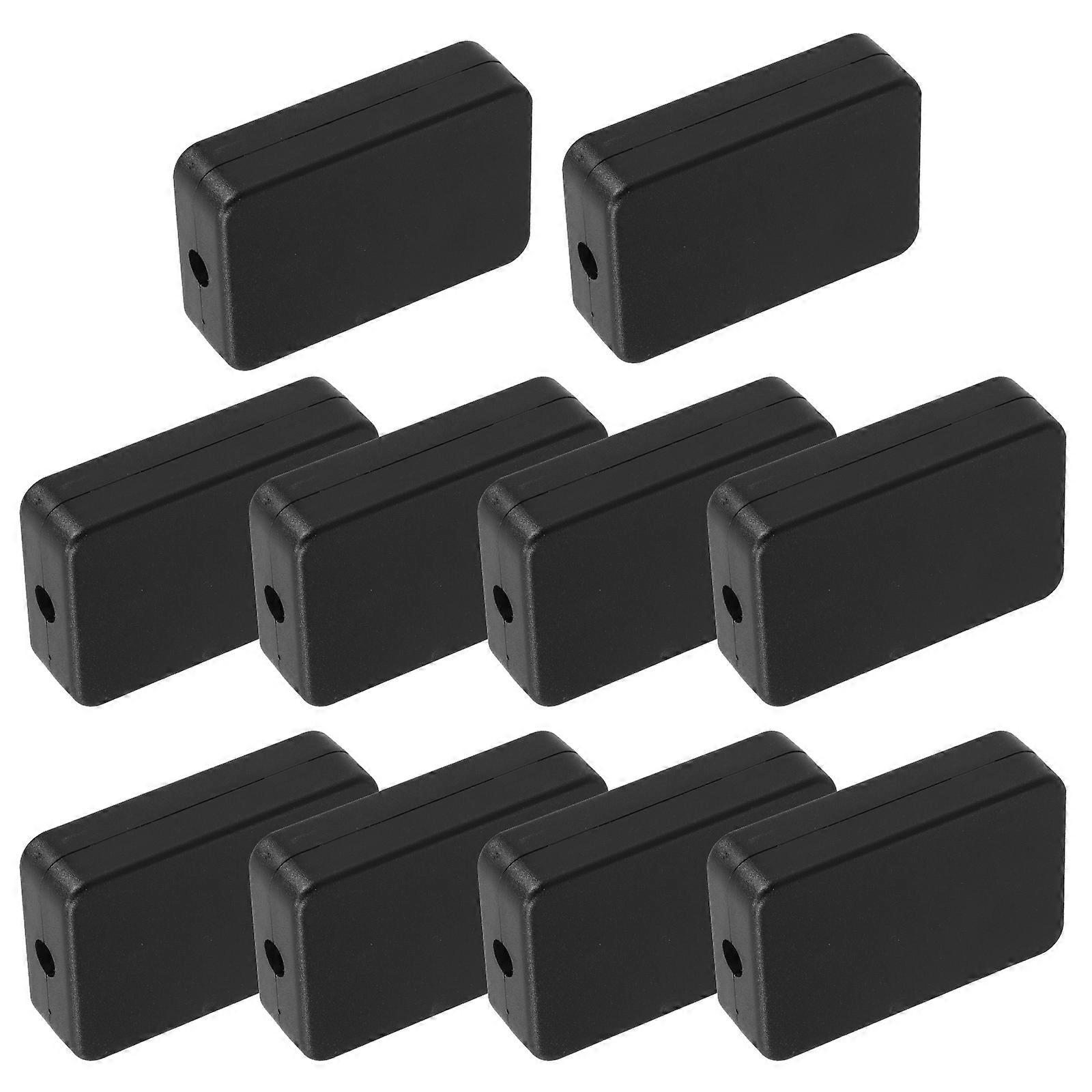 WORGEOUS 10pcs Small Electronics Circuit Board Enclosure Junction Box ABS Case for Circuit Board Protection